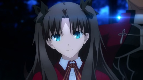 Tohsaka is just totally bae, y'all should go watch Fate/Stay Night Unlimited Blade Works