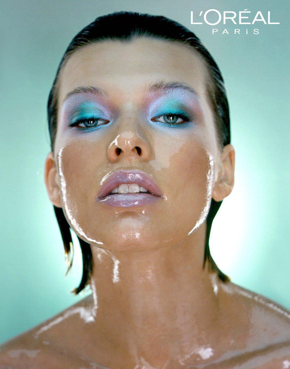 y2kaestheticinstitute:  Milla Jovovich for L’Oréal Paris (year unknown)   yes