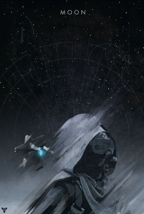 theomeganerd:  Destiny - Earth | Mars | Moon | Venus - Posters by Noble—6