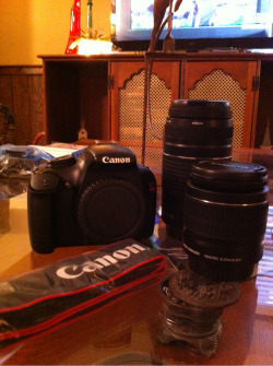 adorkable1993:  My parents told me I wasn’t getting a camera for Christmas . The UPS guy showed up today . I’m excited !