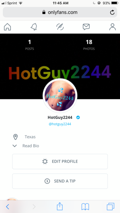 Hey you guys, I finally made an onlyfans account! Y’all should come subscribe to me. I’ve got A lot of content I will be sharing and for such a cheap price$ onlyfans.com/hotguy2244