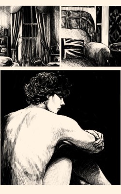 meetingyourmaker:  Night Time at 221B After John had married , the flat has been too quiet. But it’s only at night that Sherlock can be honest with himself.    ×