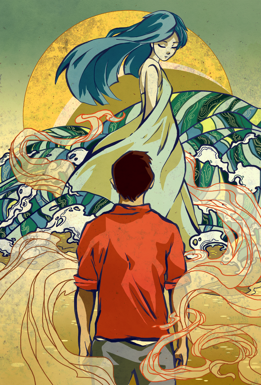 eatsleepdraw:   Departure (Commission) by Faryn Hughes Tumblr II Facebook 