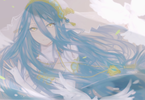 irorochan:Drew my lovely Azura~