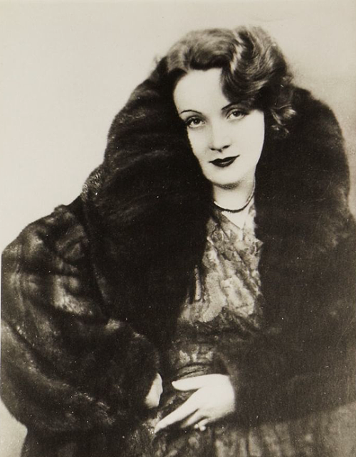 missmarlenedietrich-deactivated: Marlene Dietrich, c. 1931In which the male gaze gets more than it b