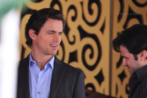 t2t4:  Part 5. Actors Matt Bomer and Gabriel Furman. White Collar. Season 5, episode 6. Behind the s