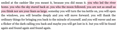 pinkdementors:1. lorde, note from the desk of a newborn adult / 2. walt whitman, song of the open ro