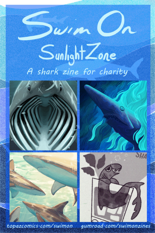 Swim On 7: Sunlight Zone is LIVE on gumroad for $1A collaborative charity art zine paying tribute to