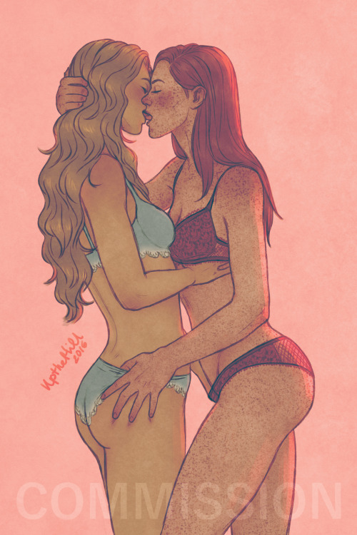 upthehillnsfw: Luna & Ginny Edited from a Ginny x Ginny commission which you can view here