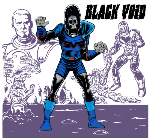 Black Void by Jason Sholtis and Chris Malgrain for the Armchair Planet Who’s Who