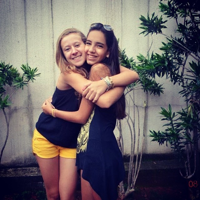 Makes me fell like I can&rsquo;t live without you. Te amo 👯🍳💓 #anabanana
