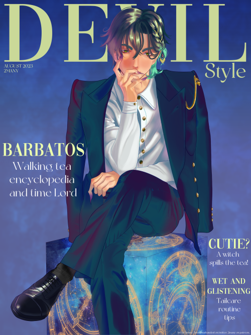 🎉 8 Days Until Barbatos’ Birthday 🎉