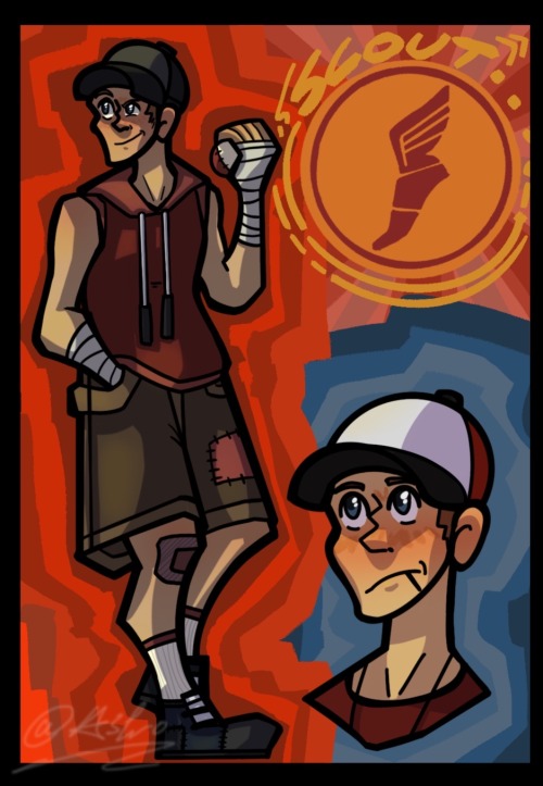 In Which I Attempt To Draw The Scout.