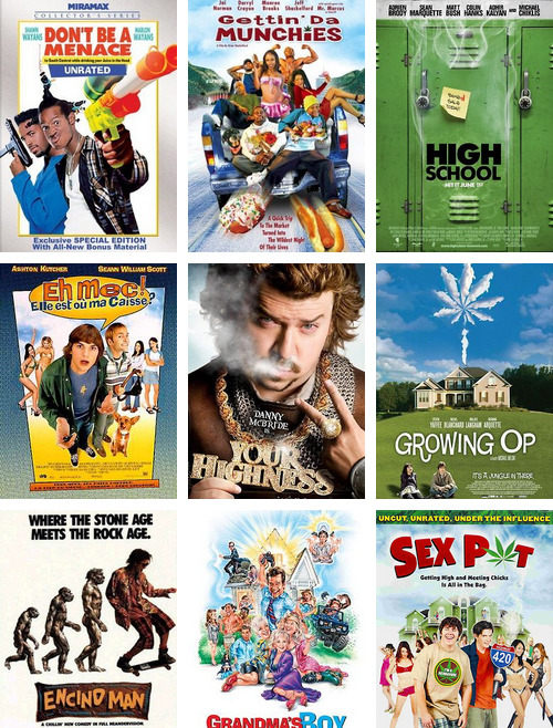jellyjiggleboy:  weedporndaily:  The Ultimate Stoner Movie List  I found shrooms at my city library of all places 