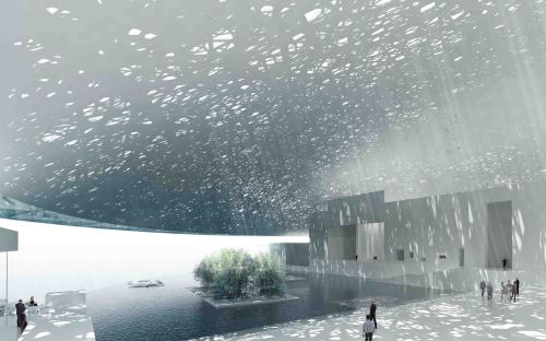 milquetoastism: The Louvre Abu Dhabi Museum, designed by Ateliers Jean Nouvel.