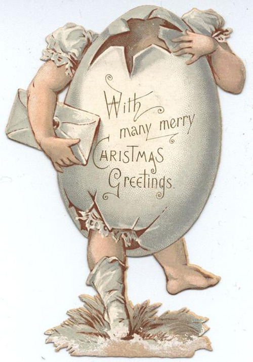 collectorsweekly:Have a Creepy Little Christmas with These Unsettling Victorian Cards