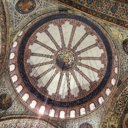 at Sultanahmet Camii (Blue Mosque)