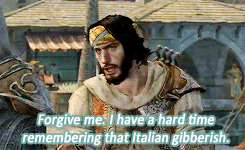 edwards-kenway:Assassin’s Creed meme - eight scenes (1/8) ↬ Meeting Yusuf
