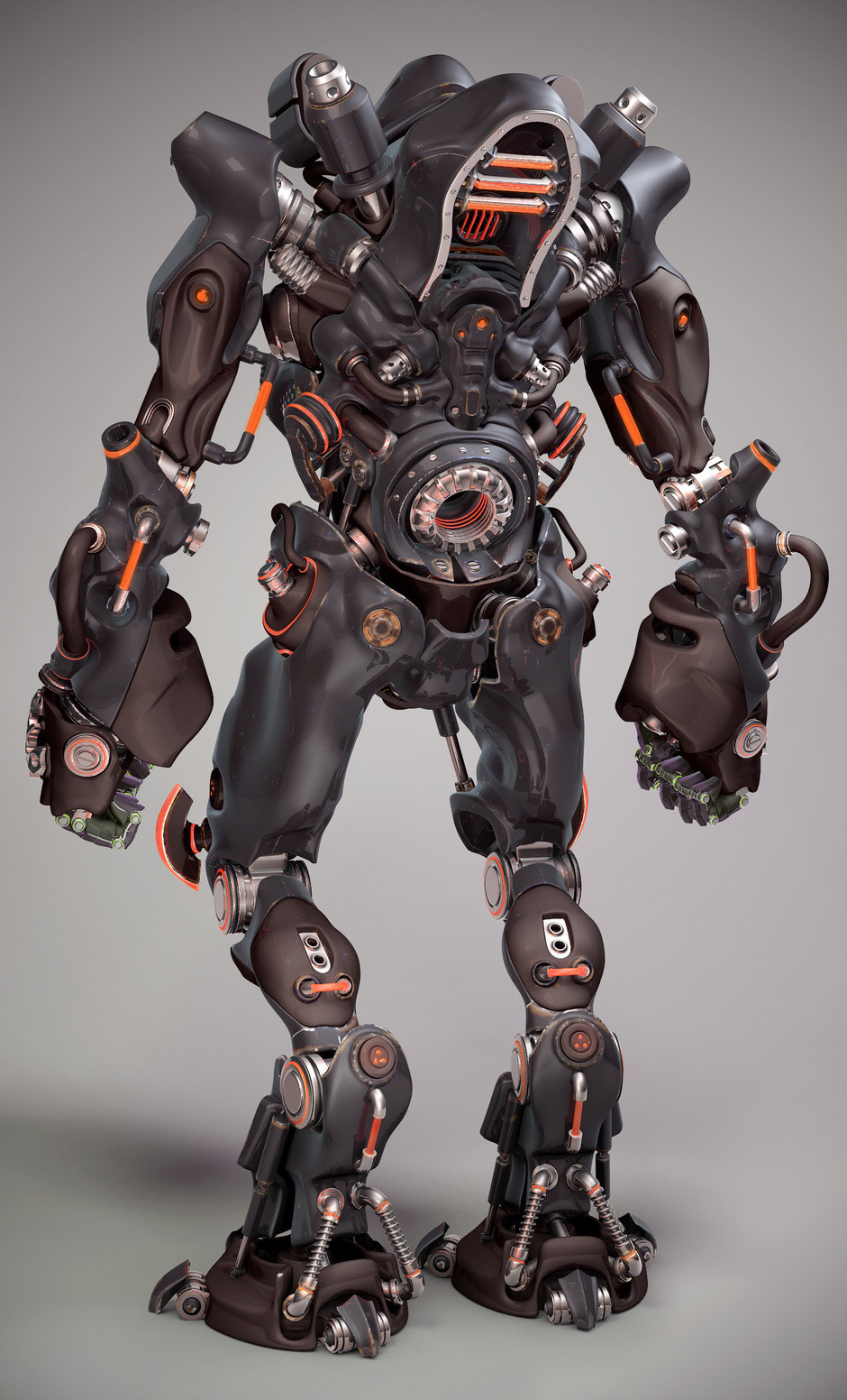 rhubarbes:   warMac by Tanvir M.N Islam via CGSocietyMore robots here.