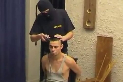 XXX bzzzguy:  fetishbarber:  punishment haircut photo