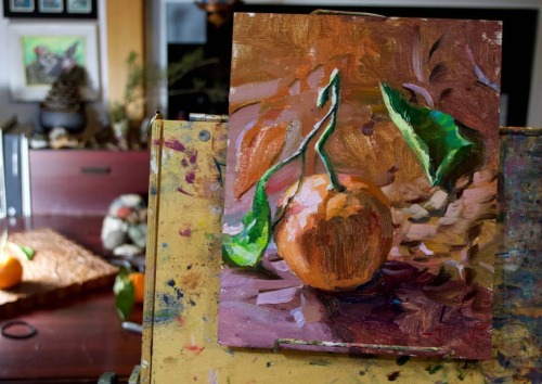 Day 13 #stradaeasel challenge Citrus #stilllife #painting #artist #allaprima #artcollector #artforsa