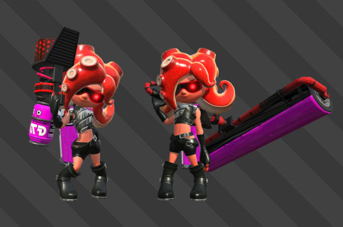 splatoonus:This bad mamma jamma is none other than the Octoling, an Octarian soldier that can take on a humanoid form and compete with Inklings in speed and maneuverability. And yes, I know they’re super rad looking, but do NOT let that fool you. They’ll