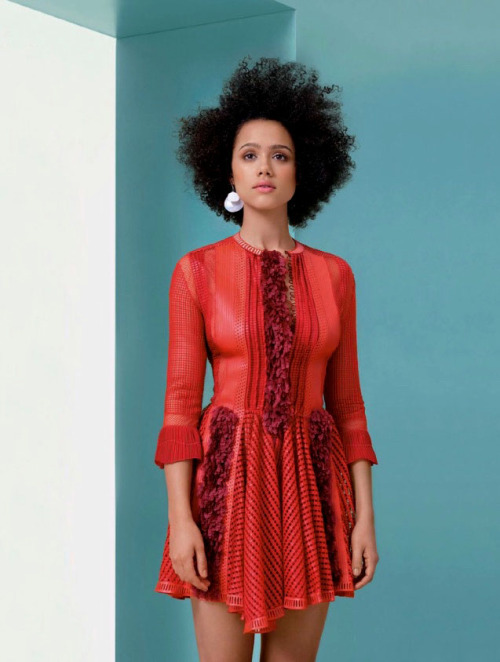 Nathalie Emmanuel for InStyle Magazine