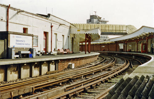 Folkestone Harbour Station, 1997