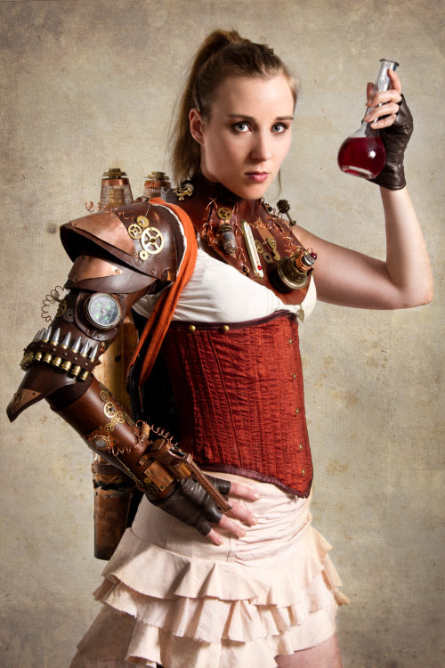 steampunksteampunk:  Steampunk scientist