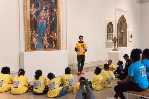 Summers are a really special time for our Museum Apprentices; teen staff that learn about art histor