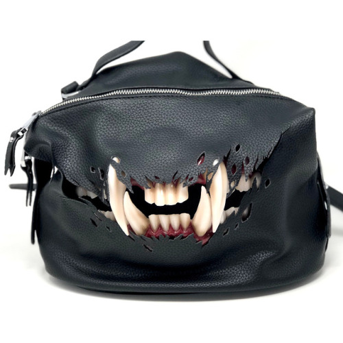 tokyo-fashion: New “Cat Fangs” handbag by female Japanese special effects artist turned fashion desi