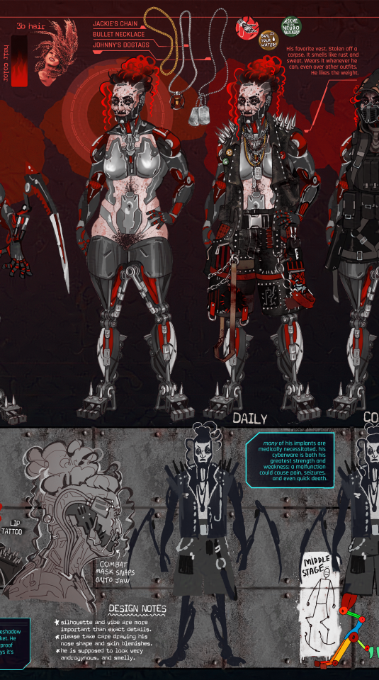 VINCE 2.0 IS DONE! I Need To Stop One Upping Myself With My Character Refs. Im Flying Too Close To The