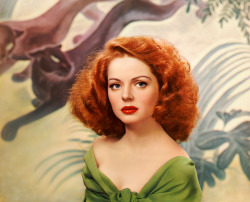 ourmodernmaidens:  Maureen O’Hara by Tom