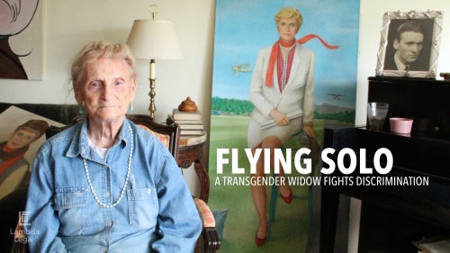 thepoliticalfreakshow:Flying Solo: This 92-Year-Old Transgender Widow Is Fighting To Be Treated Like