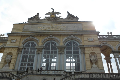 travels-ofadreamer: Schönbrunn Palace, Vienna During the 19th century the glazed inner hall of the G