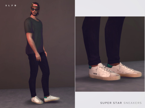 theslyd:   Golden Goose Deluxe Brand Super Star Sneakers  - Leather sneakers with distressed finish 