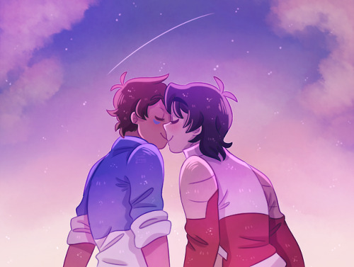 shima-draws: Me, spitting in canon’s face by delivering the post-s8 Klance we all deserve out 