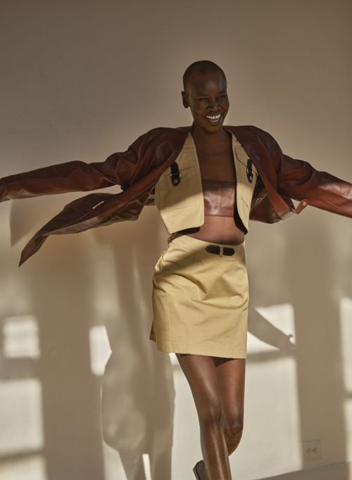 fashionfavdotcom:Alek Wek by Paul Graham for American Vogue March 2021