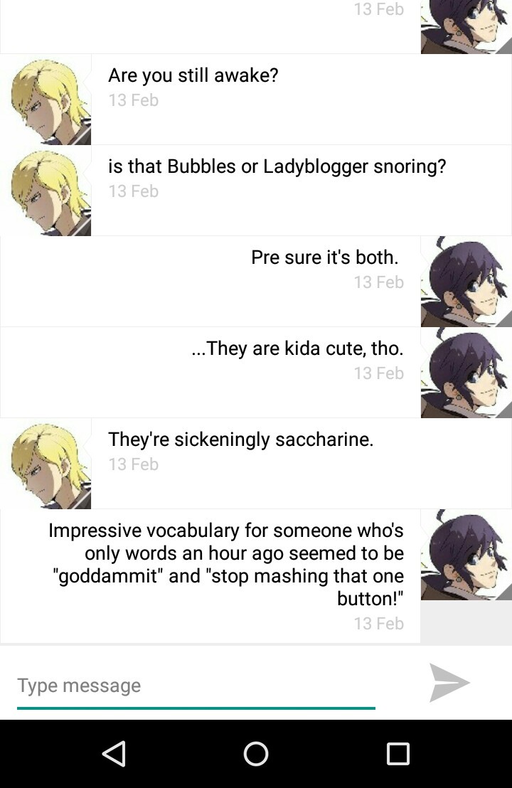 lady-maribug:  Part 2 of Felix and Marimette’s texts!