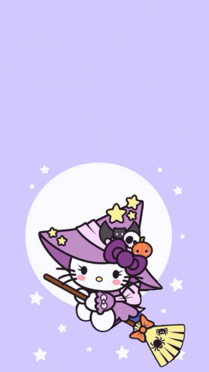 princessbabygirlxxoo: Hello kitty Halloween lockscreens Feel free to save em! ♥