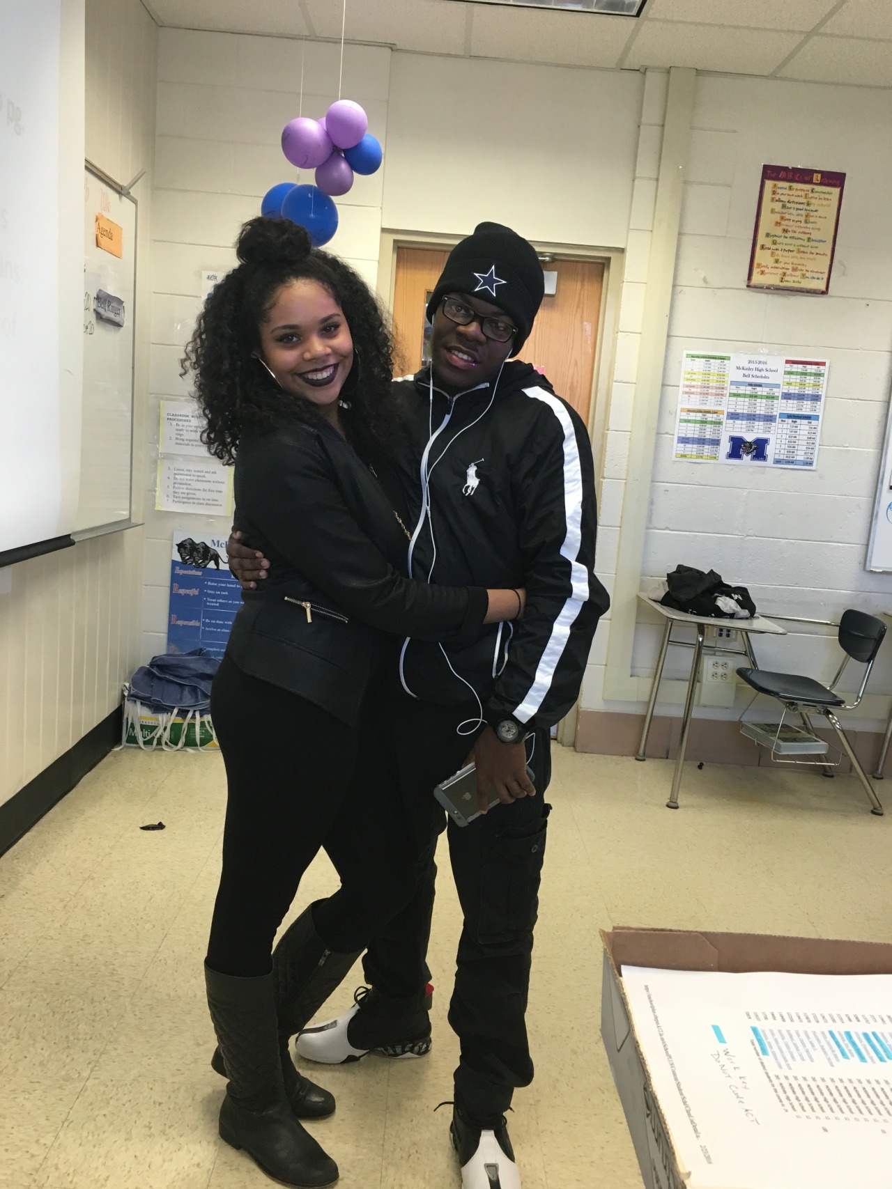 boofinie:  my black school did a black out to end black history month the right way😌✊🏾