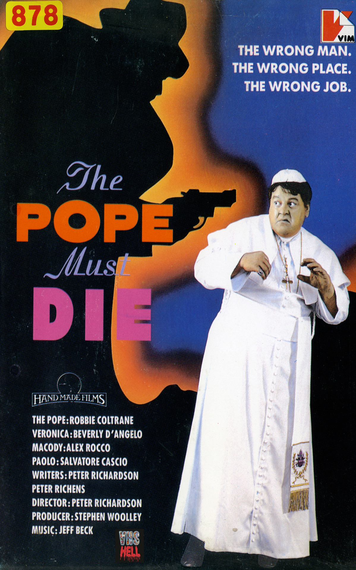 Knurre overskud beruset THE LEGENDARY VHS - Ten papież musi umrzeć aka The Pope Must Die ...