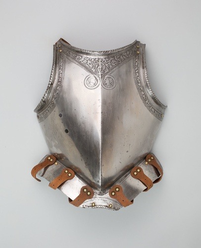 aic-armor:Breastplate with Associated Skirt for Half-Armor, 1570, Art Institute of Chicago: Arms, Ar