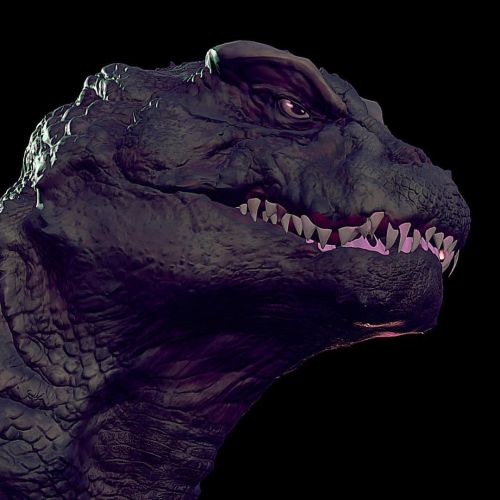 Added 8 new models to the Sketchfab store. Link in profile. Godzilla concept head, Rodan concept hea