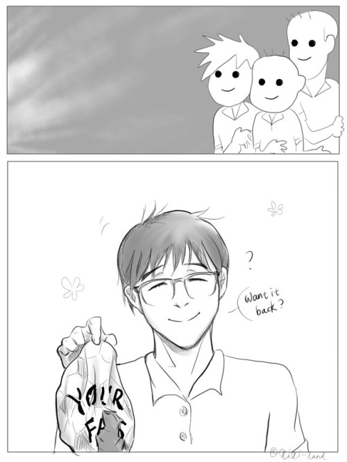 xixi-land: Hope you enjoyed this little hc of Yuri!!! at highschool💪