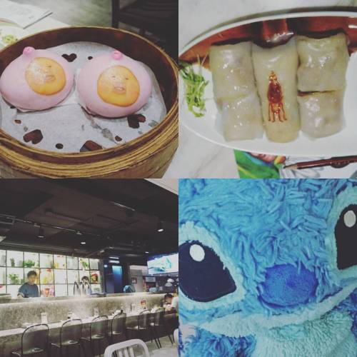 #stitch #travels #foodie #kobito #dimsum #pink #ricerolls #mushroom #icon #buns #hongkong