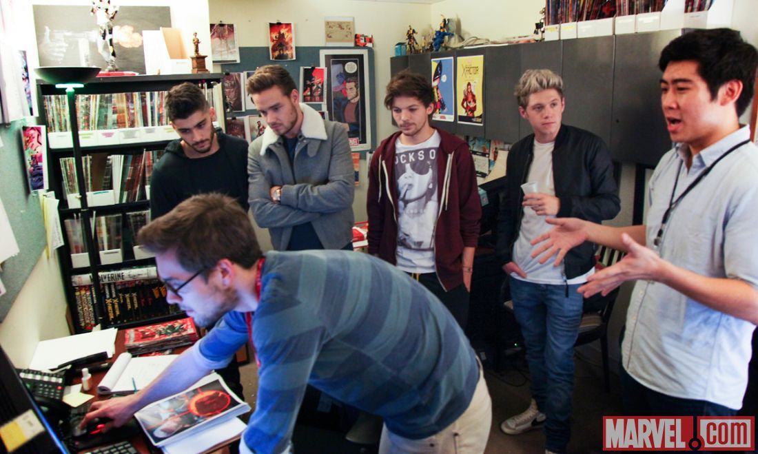 direct-news:  (New) The boys at the Comic Office. 05/12/13 