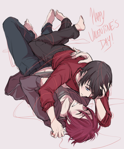 sexuallyfrustratedshark - Happy Rinharu Da- I mean Valentine’s...