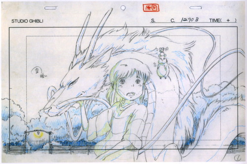 ghibli-collector: Hayao Miyazaki’s Spirited Away Layouts Animated To Life