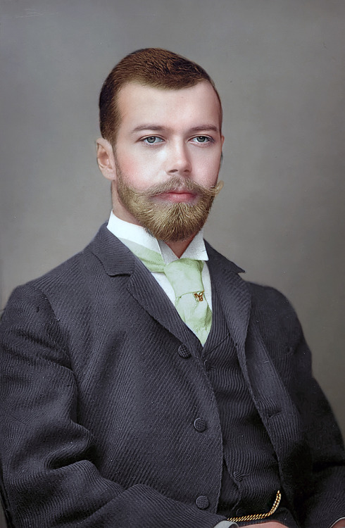 Emperor Nicholas II of Russia, 1893.